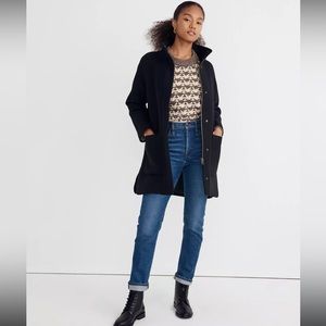 Madewell Estate Cacoon Coat in Insuluxe Fabric